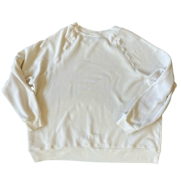 Wildfox Sweatshirt Women’s Large Beige Rainbow Over It Diamond Comfy Lounge - Picture 3 of 10